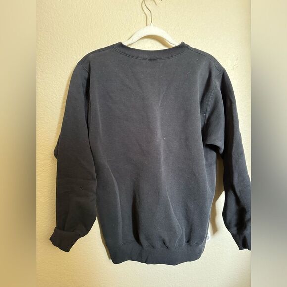 Vintage 1994 Denver Broncos 3D Football Graphic Crewneck Sweater Sz Medium Black - Picture 4 of 5